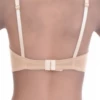 Unpadded cotton soft-cup bra with a light sheer mesh edge for a touch of detail, breathable for daily wear.