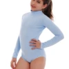 Kids' cotton-blend bodysuit by Tiara Galiano with long sleeves, a tidy layer under a jumper or dress.