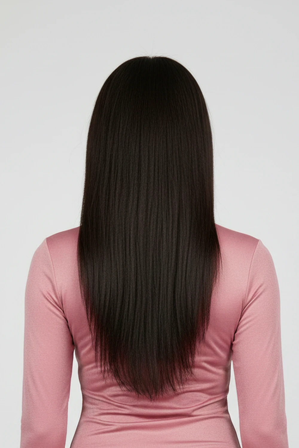 Long-sleeve mesh bodysuit by Tiara Galiano with thong back and hook-and-eye fastening, a close everyday layer.