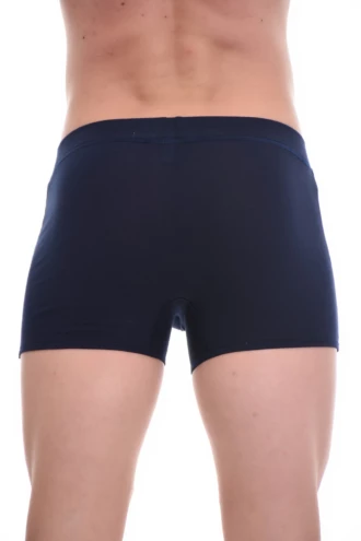 Soft cotton-blend boxer briefs for men with gentle stretch that lets them move freely all day.