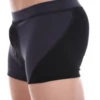 Cotton-blend men's boxer briefs with a longer leg that covers the upper thigh and sits close.