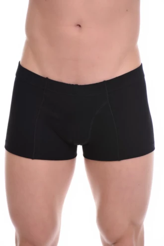 Stretchy cotton-blend men's boxer briefs that stay comfortable in motion through the day.