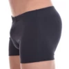 Soft cotton-blend men's boxer briefs offering reliable everyday support and a flat waist.