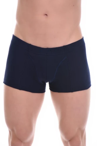 Everyday cotton-blend men's boxer briefs that keep their softness and shape after washing.