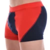 Stretchy cotton-blend men's boxer briefs that keep moving with the body all day.