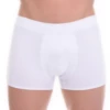 Cotton-blend men's boxer briefs that pair a supportive fit with the longer leg of a boxer.