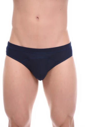 Soft breathable cotton-blend briefs for men, an easy supportive staple in sizes M through 2XL.
