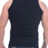 Soft cotton-blend sleeveless top for men with a little stretch for an easy pull-on fit.