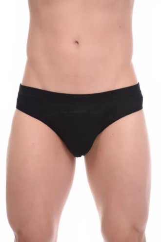Soft cotton men's briefs holding their shape and comfort through repeated washing and daily wear.
