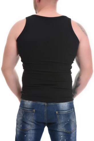 Soft breathable cotton men's undershirt that stays comfortable against the skin all day.
