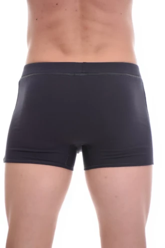 Breathable cotton men's underwear with a longer leg and gentle stretch for daily wear.