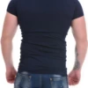 Breathable everyday crew-neck tee for men, soft cotton-blend fabric with a little stretch for easy wear.