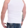 Tiara Galiano men's sleeveless top in a soft stretchy cotton blend that pulls on with ease.
