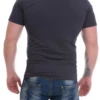 Men's V-neck cotton-blend tee in a comfortable fit, offered across sizes M to 3XL for daily wear.
