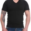 Tiara Galiano men's V-neck tee in a soft cotton blend, comfortable and gentle against the skin all day.
