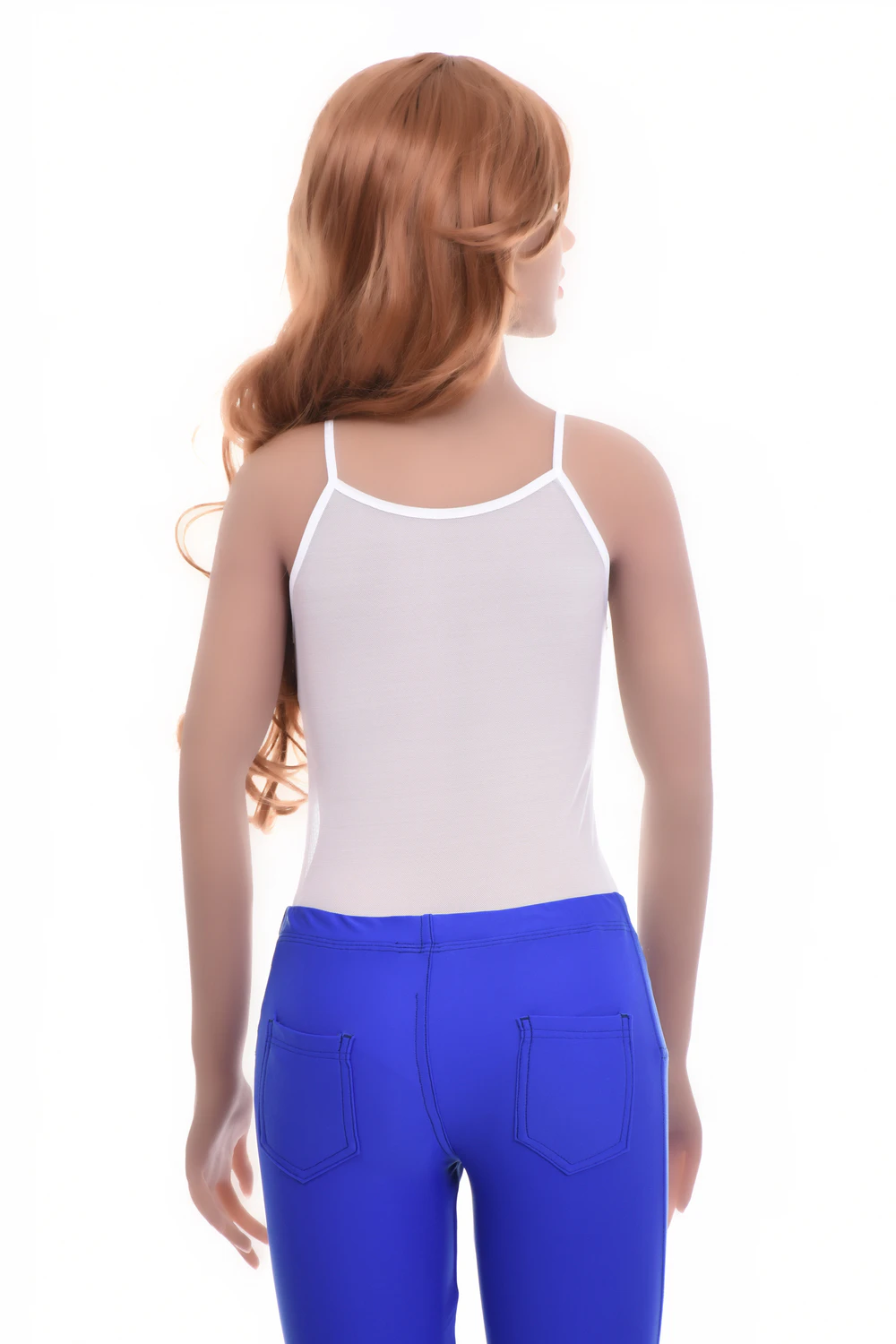 Mesh bodysuit with brazilian cut, sitting close for a clean line and a touch more coverage.
