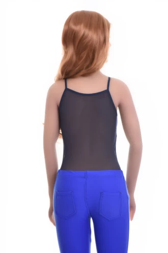 Light breathable mesh bodysuit with brazilian cut, a touch more coverage that sits close.