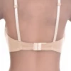 Microfiber and mesh bra with soft unpadded cups for a natural everyday shape, light and smooth under tops.