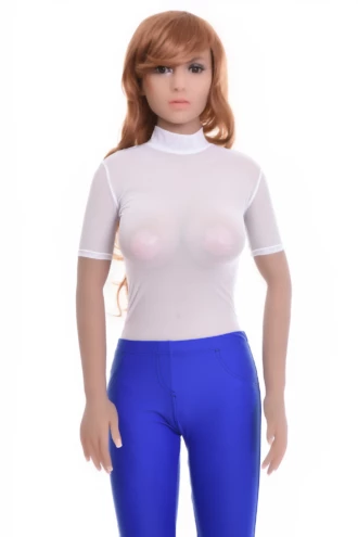 Short-sleeve mock-neck mesh bodysuit with a neat covered finish up top, light and breathable.