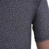 Speckled dark gray microfiber bodysuit with thong back, stretchy and opaque for a smooth line under clothing.