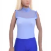 Tiara Galiano cotton bodysuit with lace trim and bikini coverage, a soft base layer that shows a little.