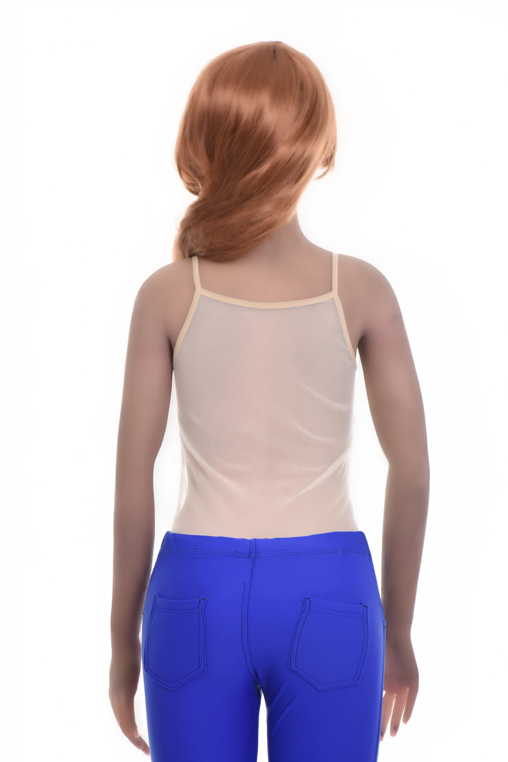 Tiara Galiano mesh bodysuit with scoop neck and brazilian back, a fine lightweight everyday base.