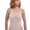 Tiara Galiano sleeveless mesh bodysuit with thin straps, a fine lightweight base that stays put.