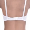 Unpadded cotton soft-cup bra with adjustable straps and a back hook-and-eye closure for an easy everyday fit.