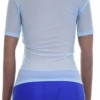 Slim breathable mesh tee with a scoop neckline, soft stretch and short sleeves for an easy fitted look.