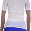 Breathable open-knit mesh tee with a low scoop neck and short sleeves, light and ventilated for warm days.