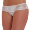 All-over lace boyshorts with a square-cut front and cheeky finish, a soft decorative everyday cut.