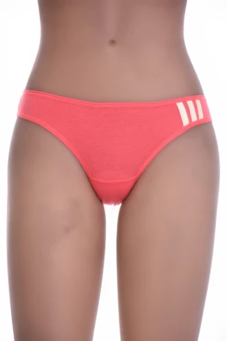Breathable cotton bikini briefs with a low rise that sit close without pressing in, a simple basic.