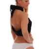 Breathable cotton-blend bikini briefs from Tiara Galiano with a low rise and slim flat waistband.
