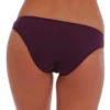 Breathable cotton-blend bikini briefs with a high leg line and a comfortable low rise.