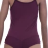 Breathable cotton bodysuit with hook-and-eye closure and brazilian back, soft and easy against the skin.