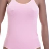 Breathable cotton bodysuit with hook-and-eye closure and brazilian back, soft and easy against the skin.