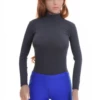 Breathable cotton bodysuit by Tiara Galiano with polo-style fit, an easy layer for everyday wear.