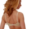 Breathable adjustable cotton-blend bra with soft molded cups, made for relaxed everyday wear and comfort.