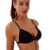 Breathable everyday cotton bra with molded cups, adjustable straps and a back hook-and-eye closure for an easy fit.