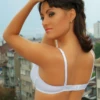 Breathable cotton-blend bra with molded cups and a steady underband that sits comfortably without digging in.