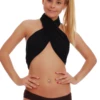 Breathable high-leg cotton-blend bikini briefs from Tiara Galiano with classic mid coverage.