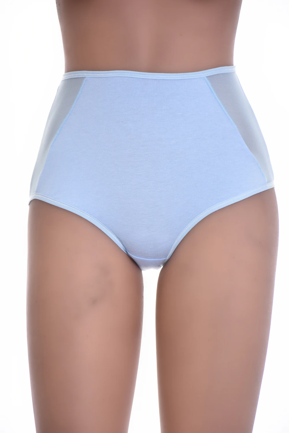 Breathable high-rise cotton briefs from Tiara Galiano with full back coverage for a smooth line.