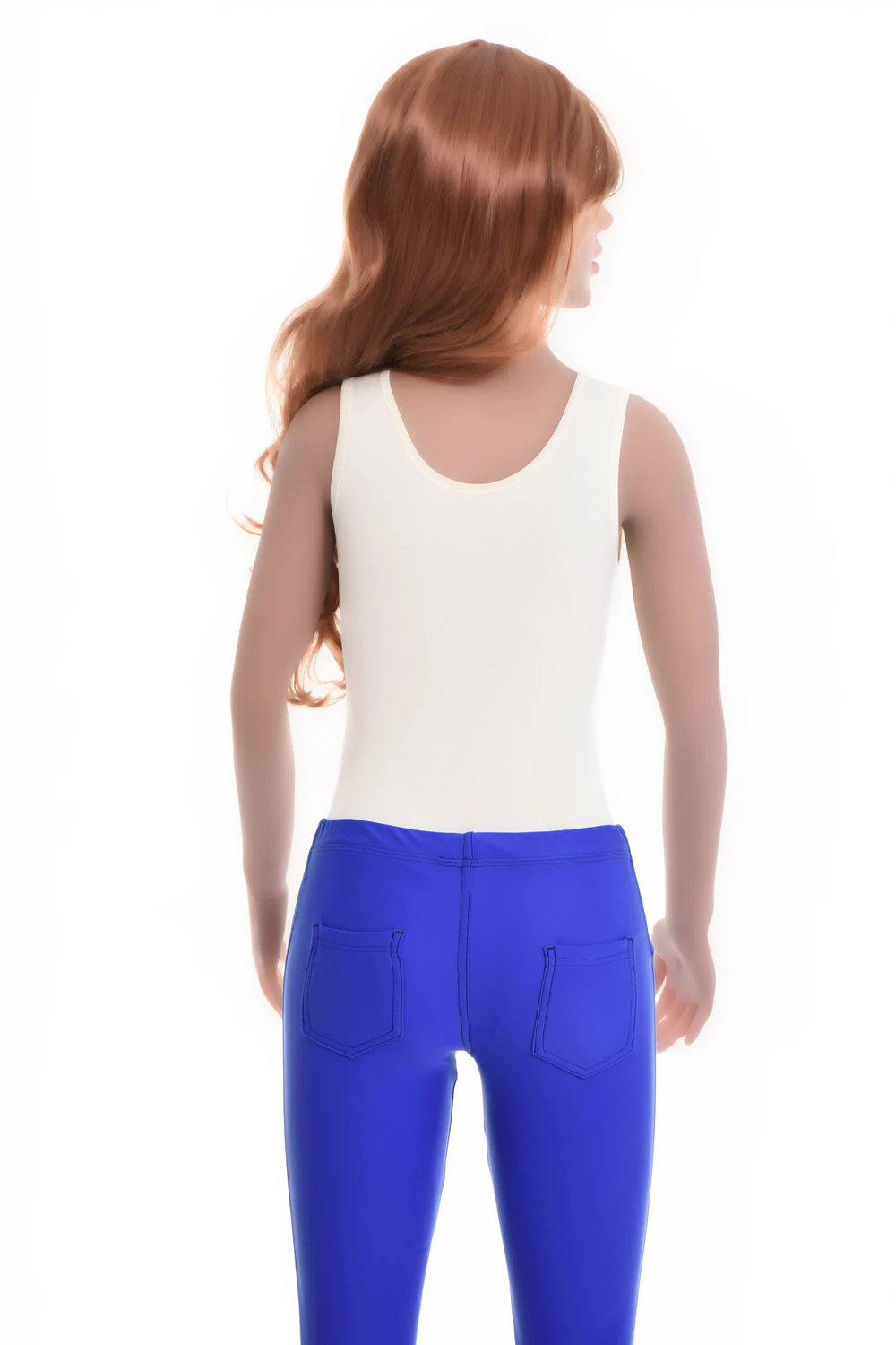Breathable sleeveless cotton bodysuit with hook-and-eye closure and brazilian back, holds its shape.