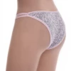 Casual marbled pink-gray cotton bikini briefs from Tiara Galiano with narrow strappy sides.