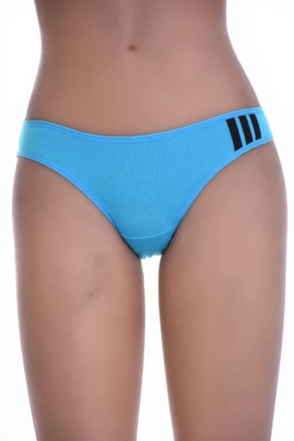 Classic cotton bikini briefs from Tiara Galiano that breathe and sit smooth under fitted clothes.