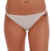 Classic cotton bikini briefs from Tiara Galiano that sit close without pressing in.