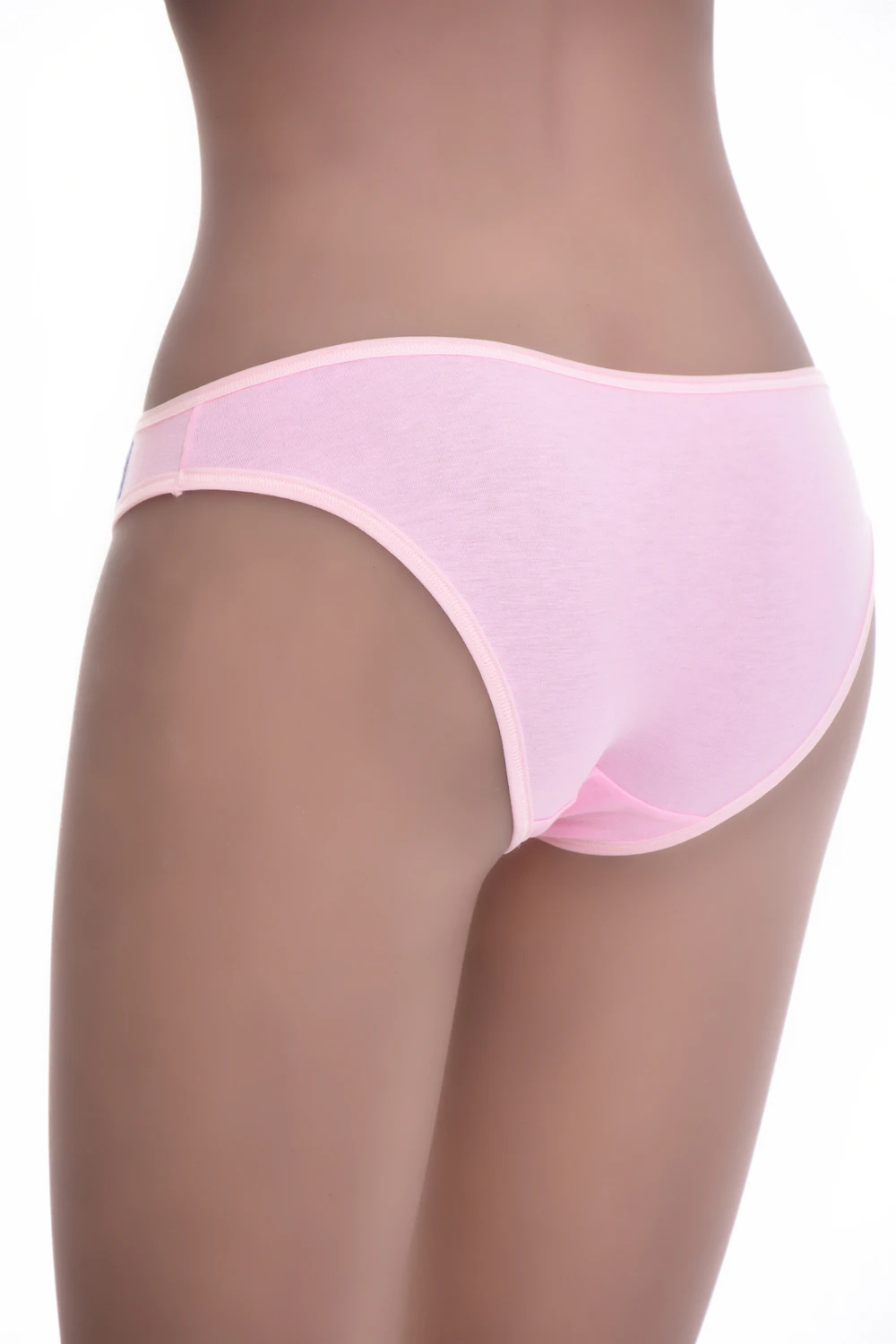 Classic high-leg cotton briefs by Tiara Galiano with a low rise and slim flat waistband.