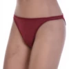 Classic wool-blend bikini briefs by Tiara Galiano cut plain with a low rise and soft flat waistband.