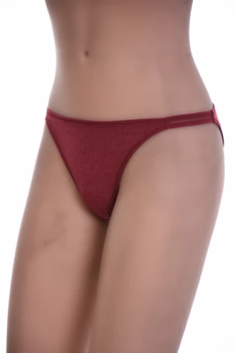 Classic wool-blend bikini briefs by Tiara Galiano cut plain with a low rise and soft flat waistband.