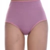Comfortable cotton high-rise briefs by Tiara Galiano with full back coverage for a tucked-in line.